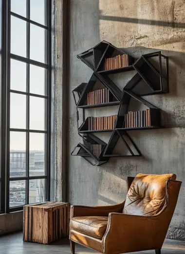 metal bookshelves 1