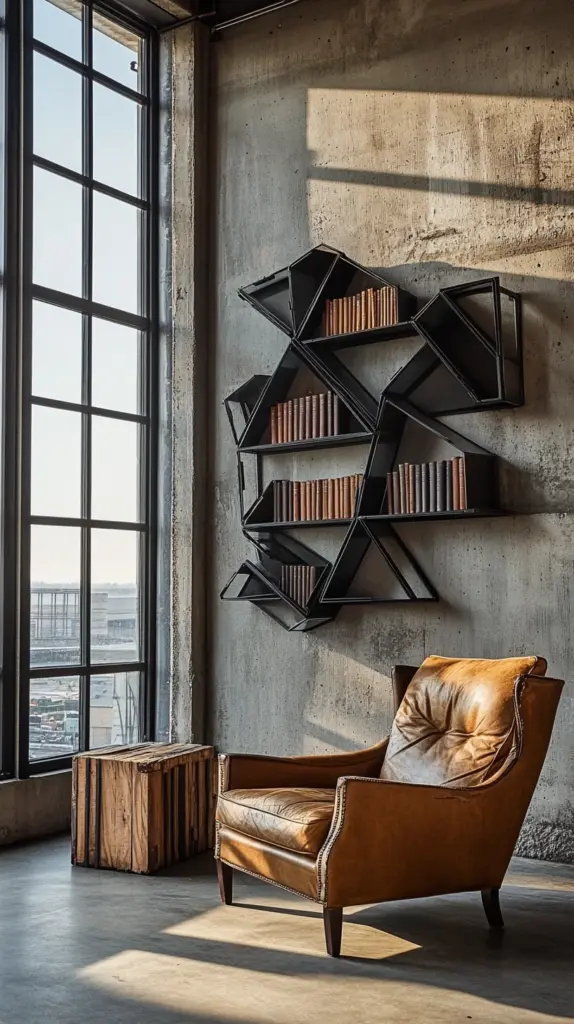 metal bookshelves 1