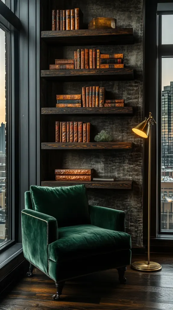 moody reading nook 1