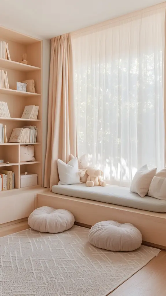 playroom reading nook 1