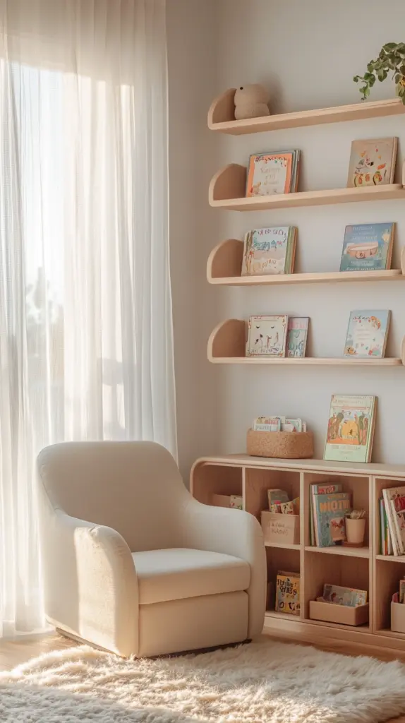 reading nook toddler 1