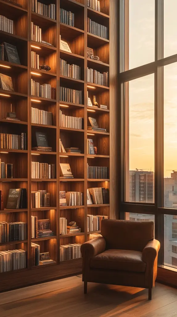 small library room ideas bookshelves 1
