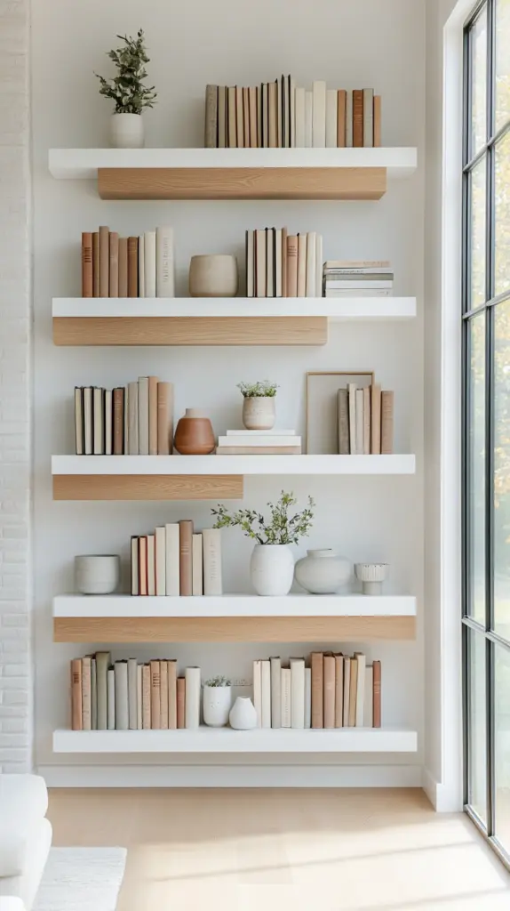 styled bookshelves 1