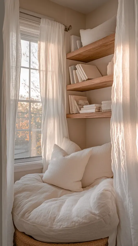 tiny reading nook 1