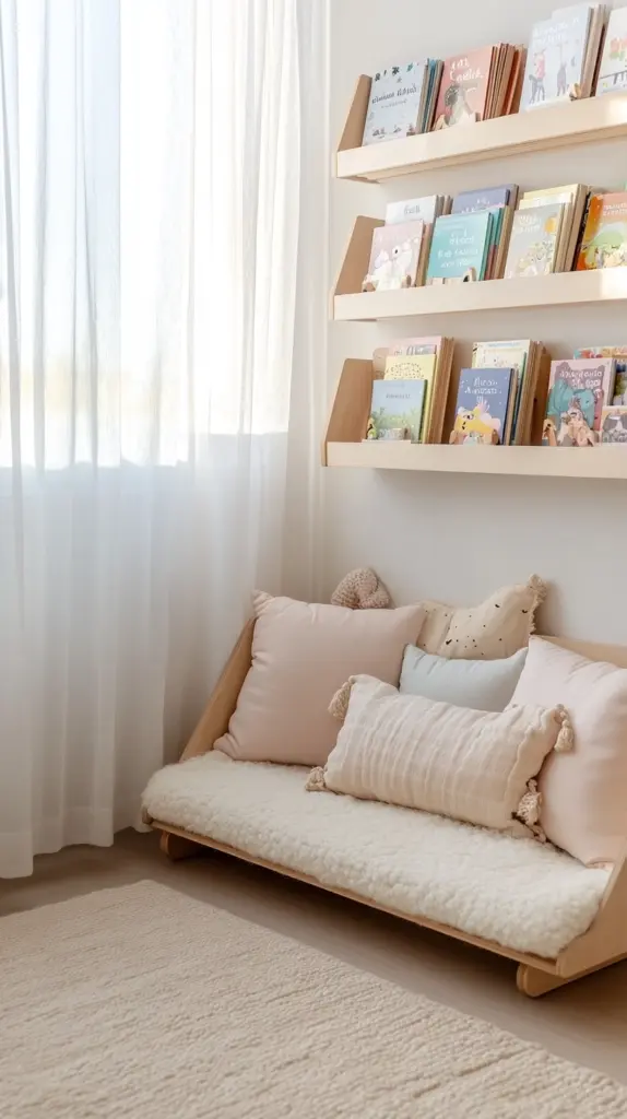 toddler reading nook 1