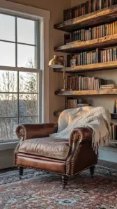 vintage reading nook 1