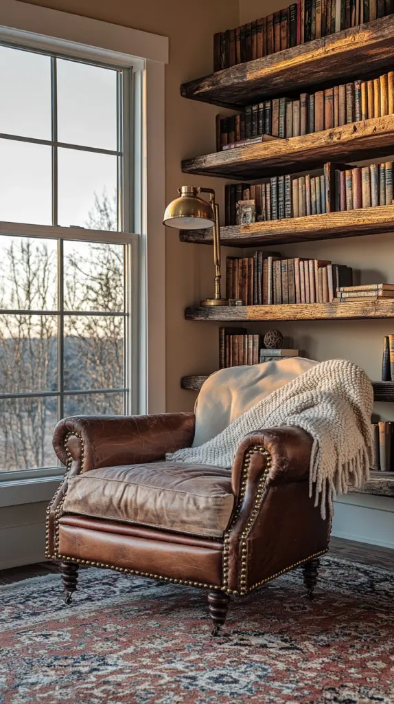 vintage reading nook 1