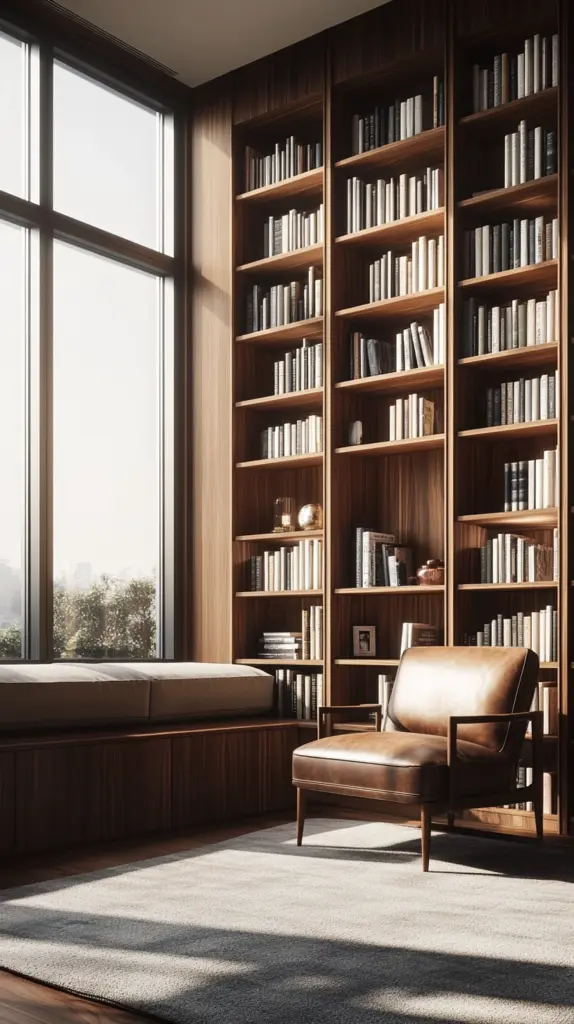 wall to wall bookshelves 1