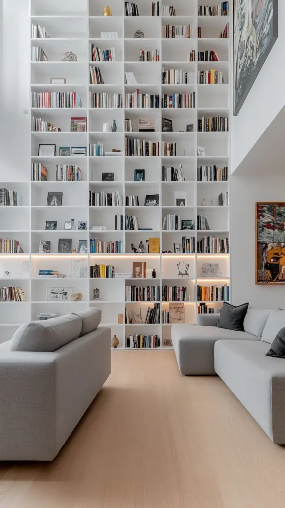 white bookshelves 1