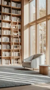 wood bookshelves 1